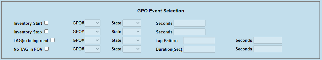 GPIO Events configuration in FxConnect